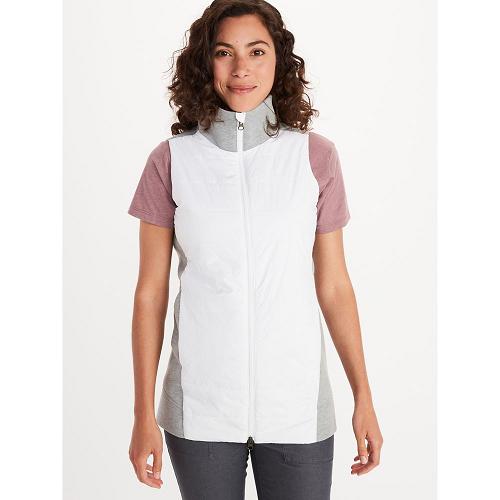 Marmot Denare Jackets - Womens Vest White CA8625197 Canada